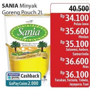 Promo Harga Sania Minyak Goreng 2000 ml - Alfamidi