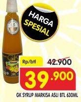 Promo Harga GK Syrup 630 ml - Superindo