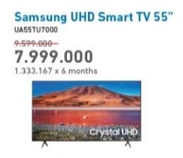 Promo Harga SAMSUNG UA55TU7000 | Smart TV 55"  - Electronic City