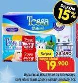 Promo Harga Tessa Facial Tissue/Tessa Soft Hand Tissue  - Superindo