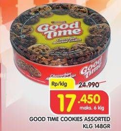 Promo Harga GOOD TIME Cookies Chocochips 148 gr - Superindo
