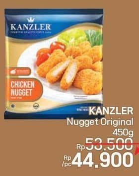 Promo Harga Kanzler Chicken Nugget Original 450 gr - LotteMart