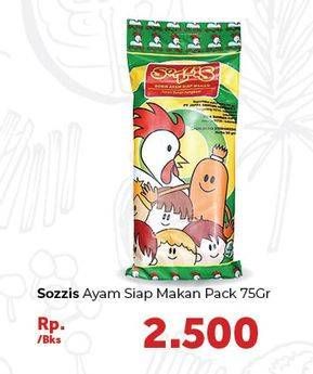 Promo Harga SO GOOD Sozzis Ayam 75 gr - Carrefour