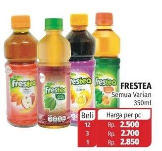 Promo Harga FRESTEA Minuman Teh All Variants 350 ml - Lotte Grosir