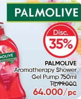Promo Harga PALMOLIVE Shower Gel 750 ml - Guardian
