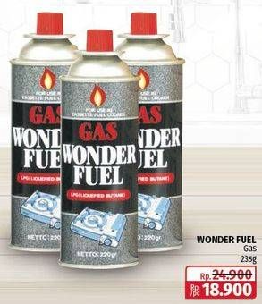 Promo Harga Wonderfuel Gas Tabung 220 gr - Lotte Grosir