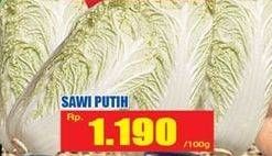 Promo Harga Sawi Putih per 100 gr - Hari Hari