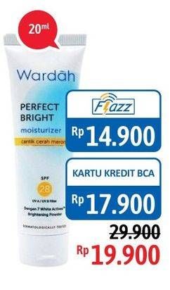 Promo Harga WARDAH Perfect Bright Moisturizer 20 ml - Alfamidi