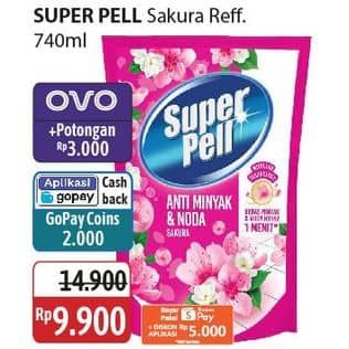 Promo Harga Super Pell Pembersih Lantai 770 ml - Alfamidi