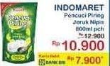 Promo Harga INDOMARET Pencuci Piring Jeruk Nipis 800 ml - Indomaret