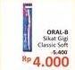 Promo Harga ORAL B Toothbrush Classic Ultra Thin Soft  - Alfamidi