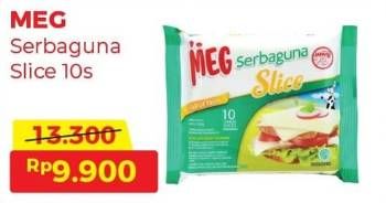 Promo Harga MEG Keju Serbaguna Slice 150 gr - Alfamart