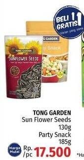 Promo Harga TONG GARDEN Sunflower Seeds Salted 130 gr - LotteMart
