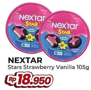 Promo Harga Nextar Star  Strawberry Vanilla 157 gr - Yogya