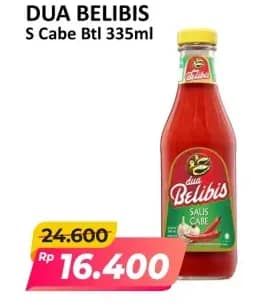 Promo Harga Dua Belibis Saus Cabe 335 ml - Alfamart