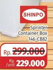 Promo Harga SHINPO Container Box Sprinter 146 CB82  - Lotte Grosir