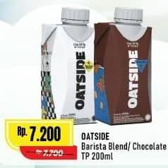 Promo Harga Oatside UHT Milk Barista Blend, Chocolate 200 ml - Alfamart