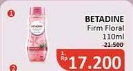 Promo Harga BETADINE Feminine Wash Natural Daun Sirih Firming Floral 110 ml - Alfamidi