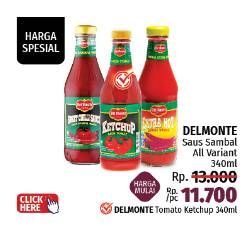 Promo Harga Del Monte Sauce All Variants 340 ml - LotteMart