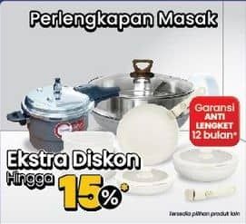 Promo Harga Perlengkapan Masak  - COURTS