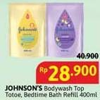 Promo Harga Johnsons Baby Wash Top To Toe/Bedtime  - Alfamidi