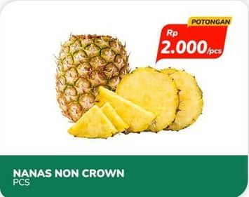 Promo Harga Nanas Crownless  - Indomaret