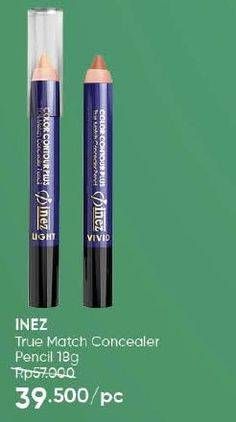 Promo Harga Inez True Match Concealer Pencil  - Guardian