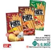 Promo Harga Glico Pretz Stick BBQ, Original, Pizza 31 gr - LotteMart