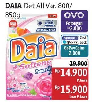 Promo Harga Daia Deterjen Bubuk All Variants 850 gr - Alfamidi