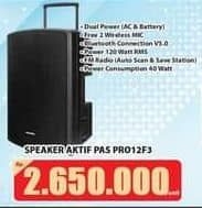 Promo Harga Polytron Professional Speaker Portable Bluetooth Karaoke 12 Inch PAS PRO12F3  - Hari Hari
