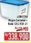 Promo Harga LION STAR Wagon Container + Roda VCH-21 125 ltr - Hypermart