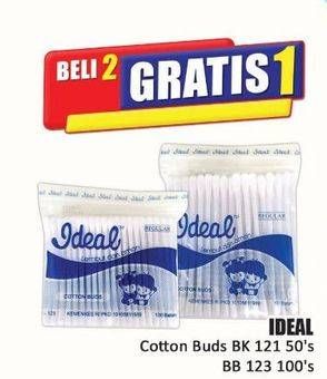 Promo Harga Ideal Cotton Bud 121, 123 50 pcs - Hari Hari
