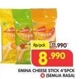 Promo Harga EMINA Cheese Stick All Variants 4 pcs - Superindo