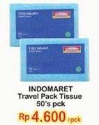 Promo Harga INDOMARET Tissue Travel 50 pcs - Indomaret