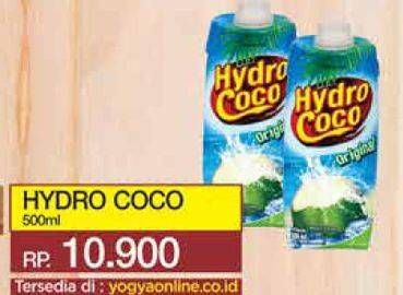 Promo Harga HYDRO COCO Minuman Kelapa Original 500 ml - Yogya