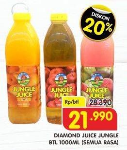 Promo Harga DIAMOND Jungle Juice All Variants 1000 ml - Superindo