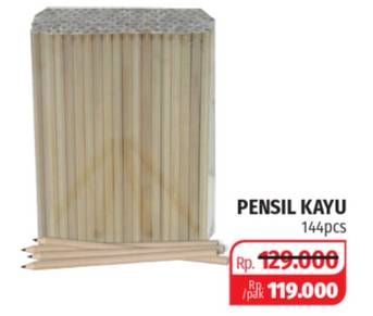 Promo Harga Pensil Kayu 144 pcs - Lotte Grosir