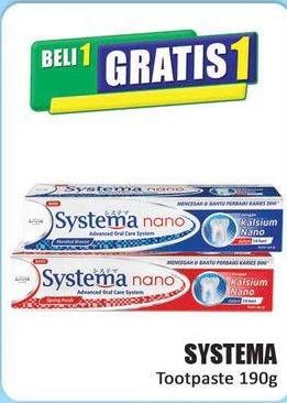 Promo Harga Systema Toothpaste 190 gr - Hari Hari