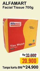 Promo Harga ALFAMART Facial Tissue 700 gr - Alfamart