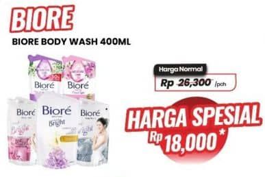 Harga Biore Body Foam