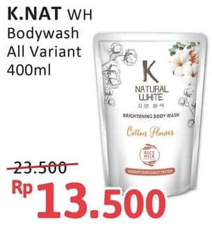 Promo Harga K Natural White Body Wash All Variants 400 ml - Alfamidi