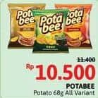 Promo Harga Potabee Snack Potato Chips All Variants 68 gr - Alfamidi