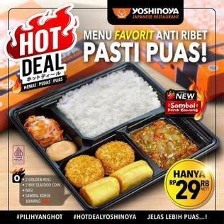 Promo Harga Yoshinoya Paket Bento  - Yoshinoya