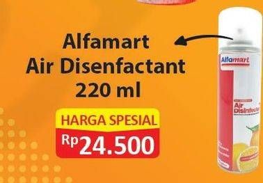 Promo Harga ALFAMART Air Disinfectant 220 ml - Alfamart