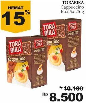 Promo Harga Torabika Cappuccino 5 pcs - Giant