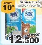 Promo Harga FRISIAN FLAG Susu UHT Purefarm 900 ml - Giant