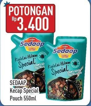 Promo Harga SEDAAP Kecap Manis Special 550 ml - Hypermart