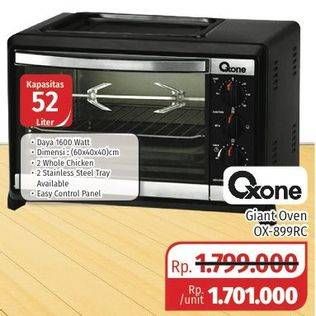 Promo Harga OXONE OX-899 RC | Oven Toaster  - Lotte Grosir