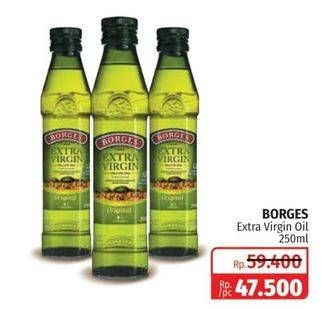 Promo Harga BORGES Olive Oil Extra Virgin 250 ml - Lotte Grosir