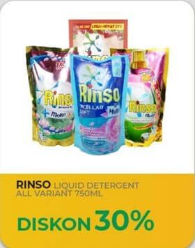 Promo Harga Rinso Liquid Detergent All Variants 750 ml - Yogya